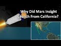 Why Was Mars Insight Launched From California?