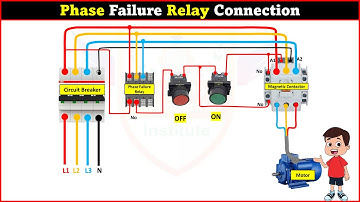 Phase Failure Relay Connection @LearningEngineering