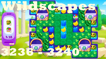 Wildscapes Level 3236 - 3240 HD Walkthrough | 3 - match game | gameplay | android | ios | pc | app