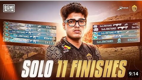 SOLO 11 KILLS | GETTING READY FOR BMPS | BGMI! SALIM GAMER #jonathangaming #salimgamer