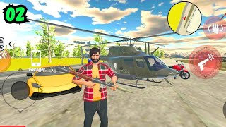 Open World Indian Bike Rider Drive Lamborghini Motorcycle & Us Military Helicopter - Android Games