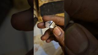 SATISFYING POLISHING PROCESS #shorts #ringmaking #polishing