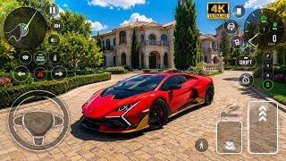 Car parking driving school # Android Game. # Lamborghini Huracán. # vairal. # gaming # simulator #  screenshot 5