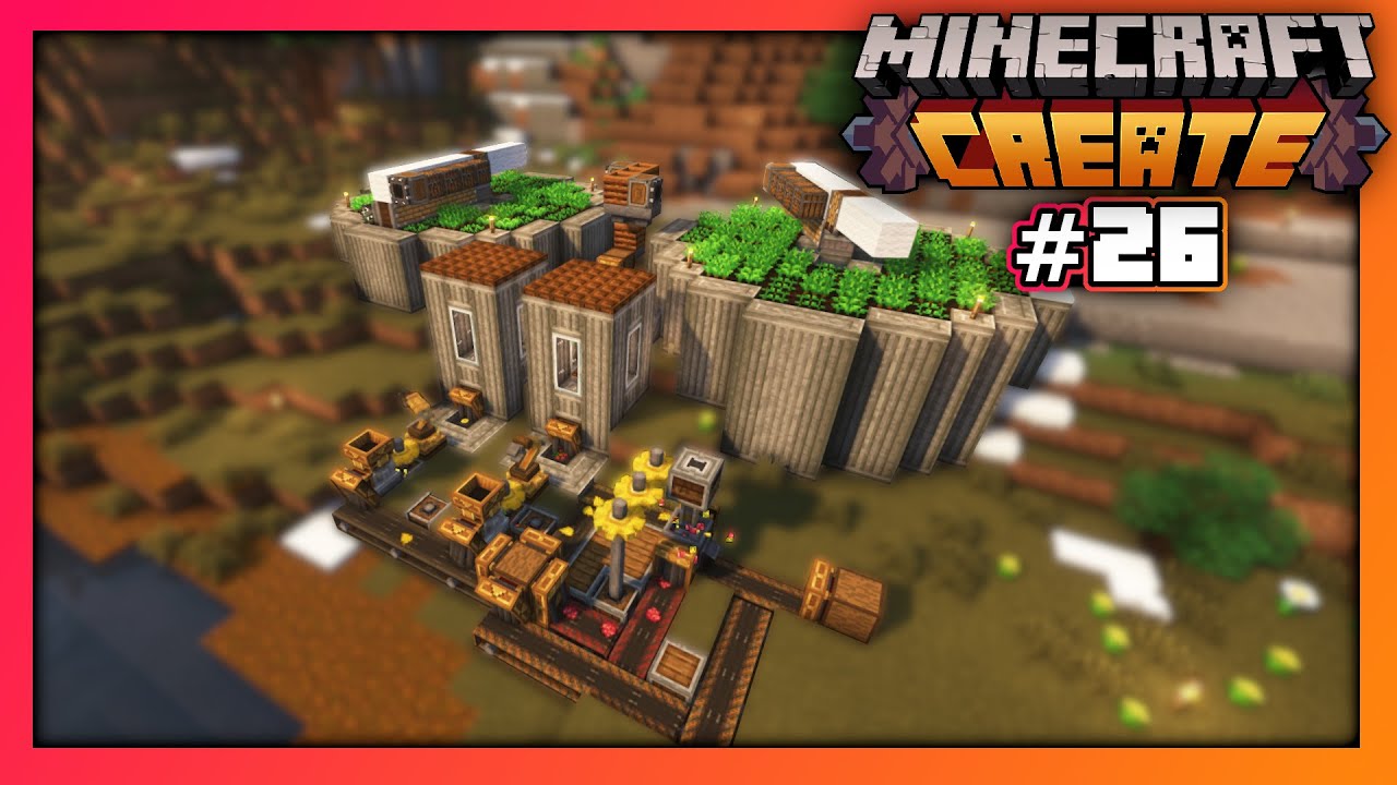 Es geht LOS! Vorbereitungen für die Kupfer Fabrik! 🔸 Minecraft Create ...