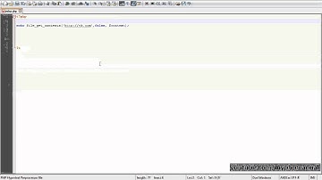 file_get_contents() - Функция PHP