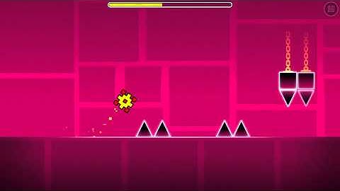 Geometry dash level 2 Back on Track. Awesome techno soundtrack!!