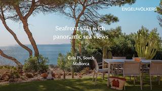 Mediterranean seafront villa with panoramic views in Cala Pi | Mallorca Real Estate