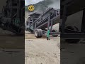 Mobile Box Crusher On-Site Construction Site Footage#Mobile box-type crusher #Box-type crusher