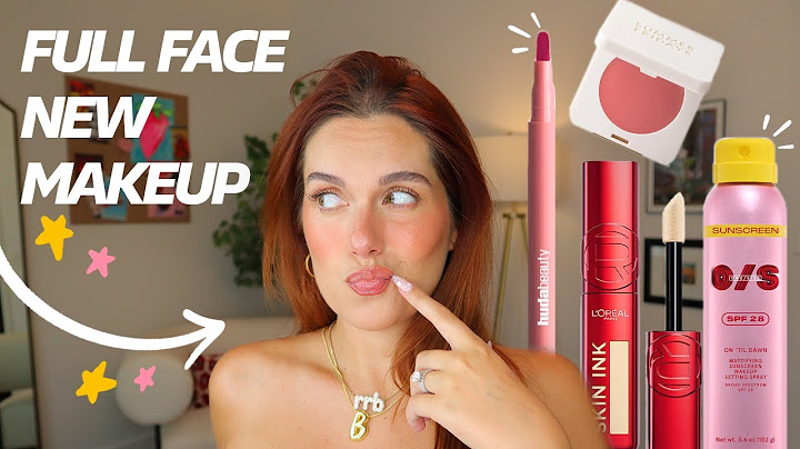 TRYING ALL NEW MAKEUP // new drugstore, huda lip stains + more 👀