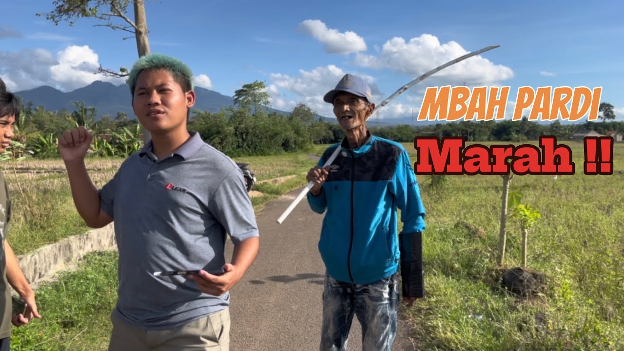 Dibalik layar Omped visual (Mbah pardi marah)