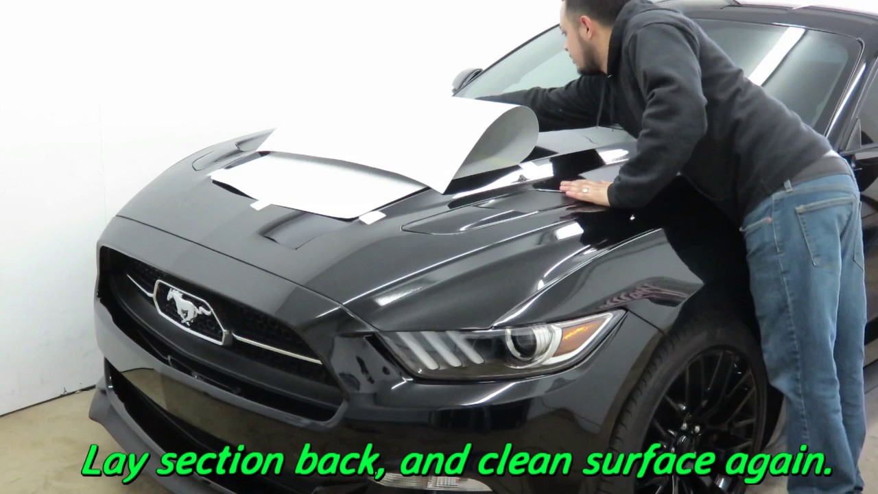 2015-17 Mustang Cowl Hood Stripe