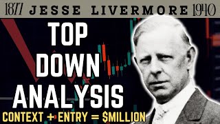 Price Action Strategy : Top - Down Analysis The Only Way to Read Charts — Jesse Livermore 