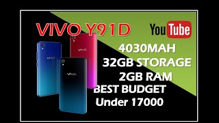 Vivo Y91D unboxing || Best Budget Under 16,999 Price In pakistan || 2Gb+32Gb