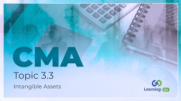 2021 CMA Part 1: Unit 3: Topic 3.3- Intangible Assets