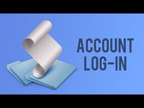 AppleScript Tutorial - Account Log In