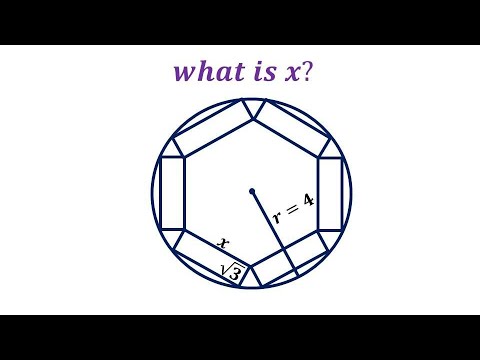 6 rectangles inside the circle |solution by two methods | Viral Math ...