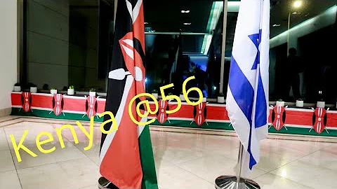 Kenyans in Israel celebrating Jamhuri day - 56 years of Independence {Live}