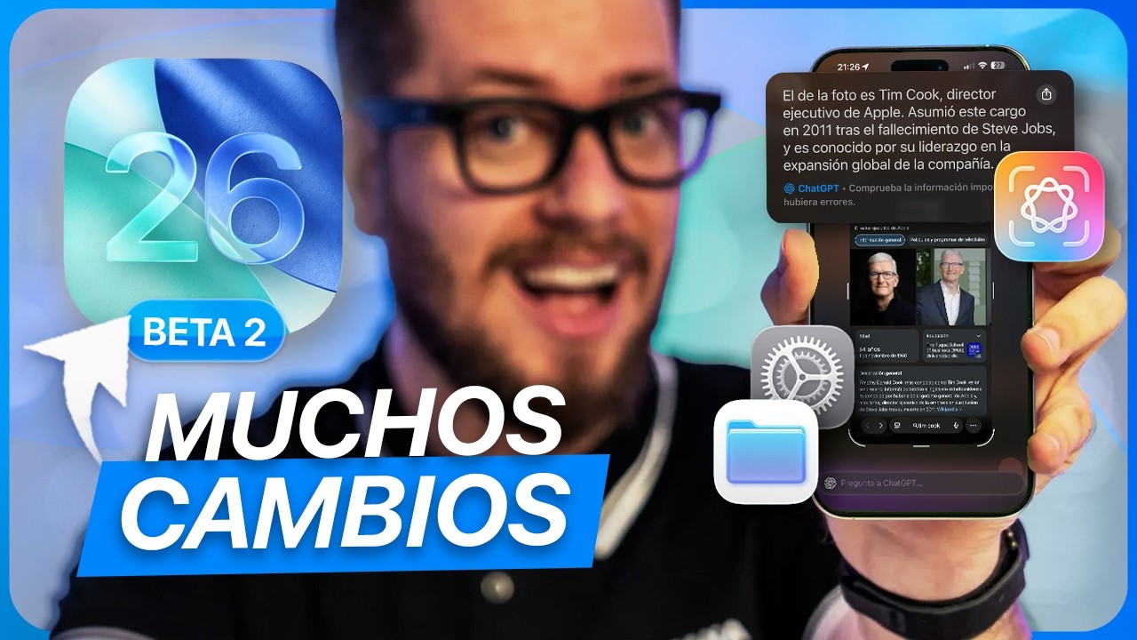 iOS 26 Beta 2: +15 CAMBIOS SORPRESA y adiós a los errores MÁS graves ...