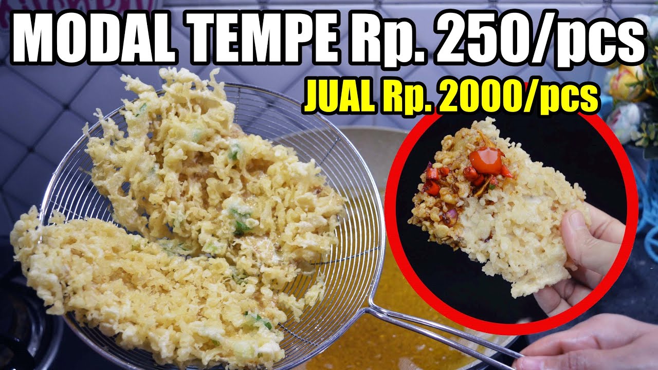 Bongkar Tempe Mendoan Kriuk Anti Gagal Youtube