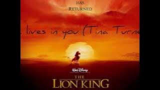 The Lion King 2-He lives in you(Tina Turner)