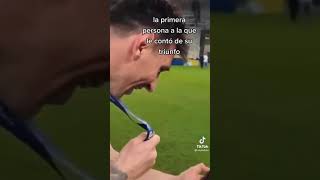 tiktoks messi dedicandole el titulo dd copa america a su esposa e hijos