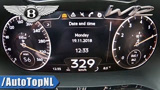 2019 BENTLEY CONTINENTAL GT W12 ACCELERATION 0-329km/h LAUNCH CONTROL by AutoTopNL