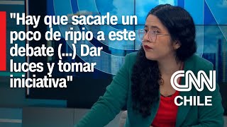 Diputada Daniela Serrano responde a dichos de ministra Tohá sobre el CAE