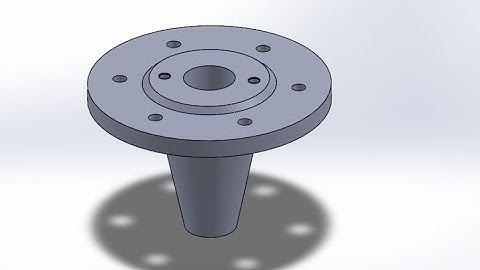 Feed Check Valve | 02 - Cover | Solidworks Tutorials