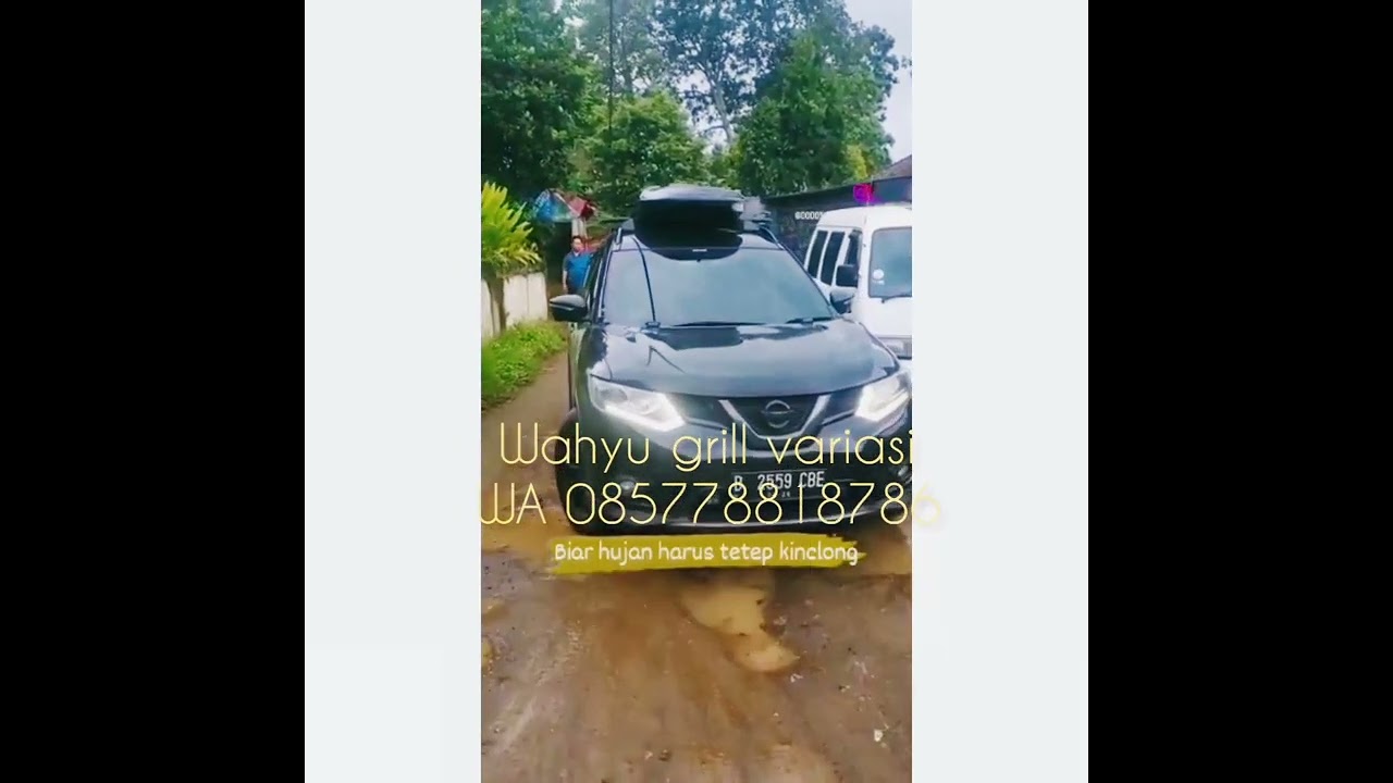 pemasangan roofbox slim di KR Nissan X-Trail 😎👍