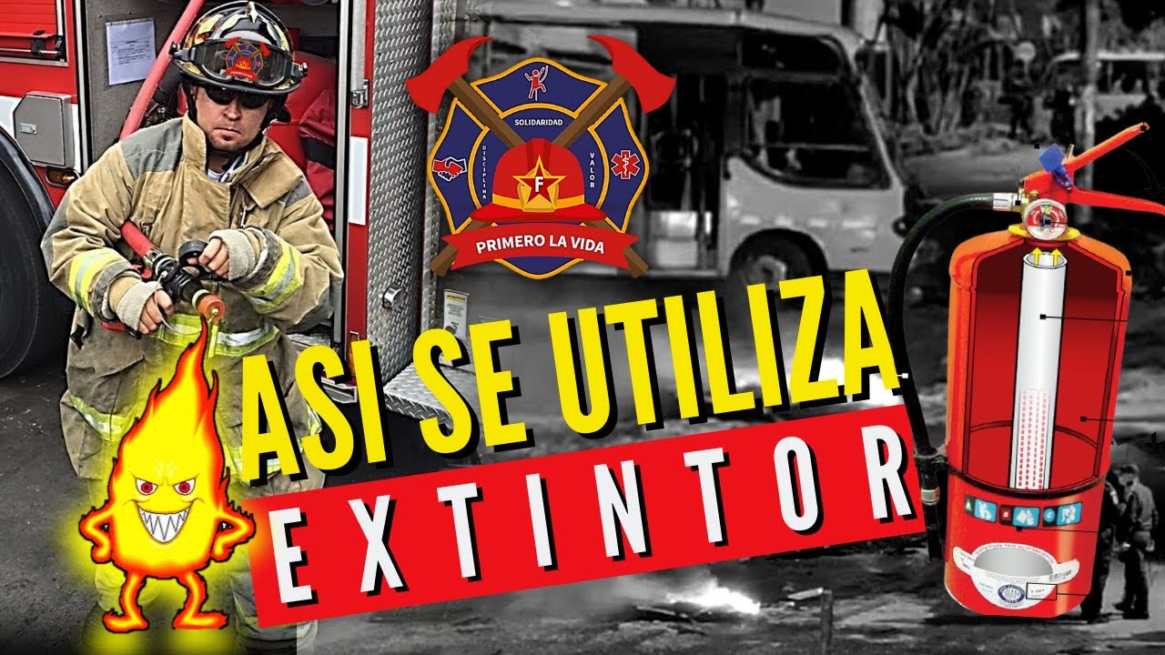 PASOS PARA USAR UN EXTINTOR 🧯 de manera segura CONDUCTORES* vehículos 🚌🚑🚙 COTRAUTOL #heroevial♥ ⛽🚨