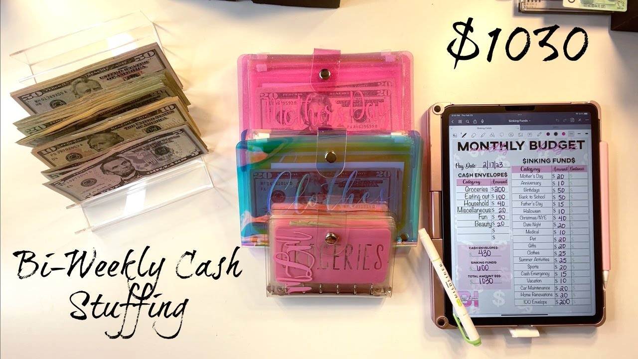 February 17th $1030 Bi-Weekly Cash Stuffing!
