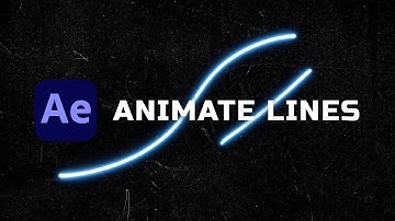 Animate Lines in Adobe After Effects Under 1 munities Using (Trim Paths)