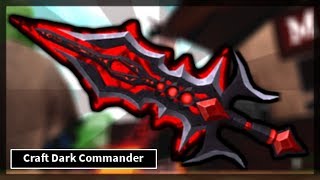 Crafting The New Dark Commander Dream Knife Roblox Assassin By Itzz Me Josh - assassin roblox value list josh