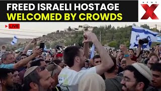 Israeli hostage Freed LIVE | Israeli Hostage Alon Ohel Freed From Gaza | NewsX