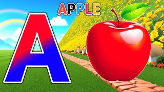 A for Apple 🍎 | ABC Alphabet Learning Video for Kids | Fun & Easy Education | the kk study