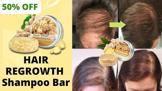 Ginger Hair Regrowth Shampoo Bar | Dayiala.com