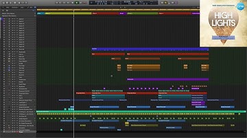 Pop/Rock Logic Pro X Template High Lights