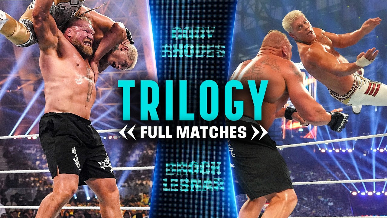 UNA ÉPICA RIVALIDAD: Revive la trilogía que Brock Lesnar y Cody Rhodes protagonizaron en 2023