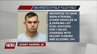 One arrested in police pursuit in Findlay Saturday night