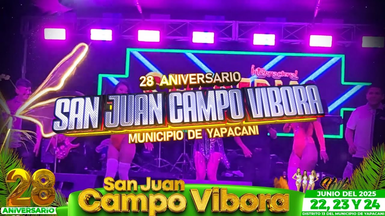 SPOT 28 ANIVERSARIO SAN JUAN CAMPO VIBORA   JK PRODUCCIONES 2025