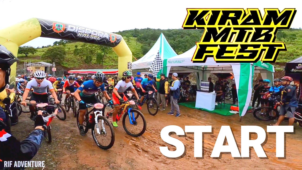 Balapan Sepeda Gunung | Kiram MTB Fest 2023 | MTB Cross Country Indonesia