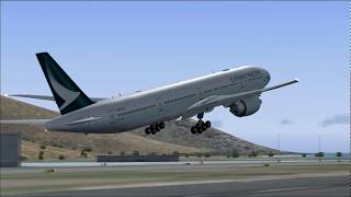 CX870 777-300ER CATHAY PACIFIC HONG KONG - SAN FRANCISCO