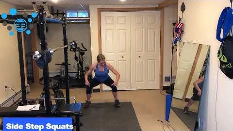 Leg Exercises: Side Step Squats