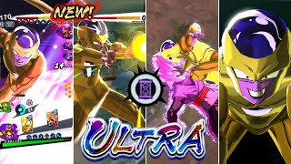 New Ultra Golden Frieza with his All Unseen Animations\&Unique Gauge!!-Dragon Ball Legends