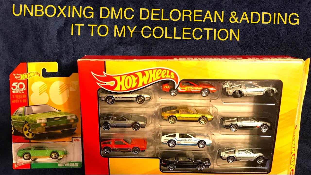 Details about   DMC Delorean #270 CARD OF MONTH 2018 Hot Wheels 50th Anniversary