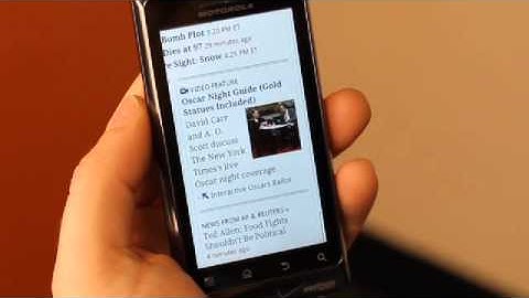 Firefox 4 Mobile for Android / Maemo features