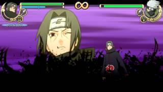 Naruto Ultimate Ninja Impact Secret Technique Itachi Amaterasu