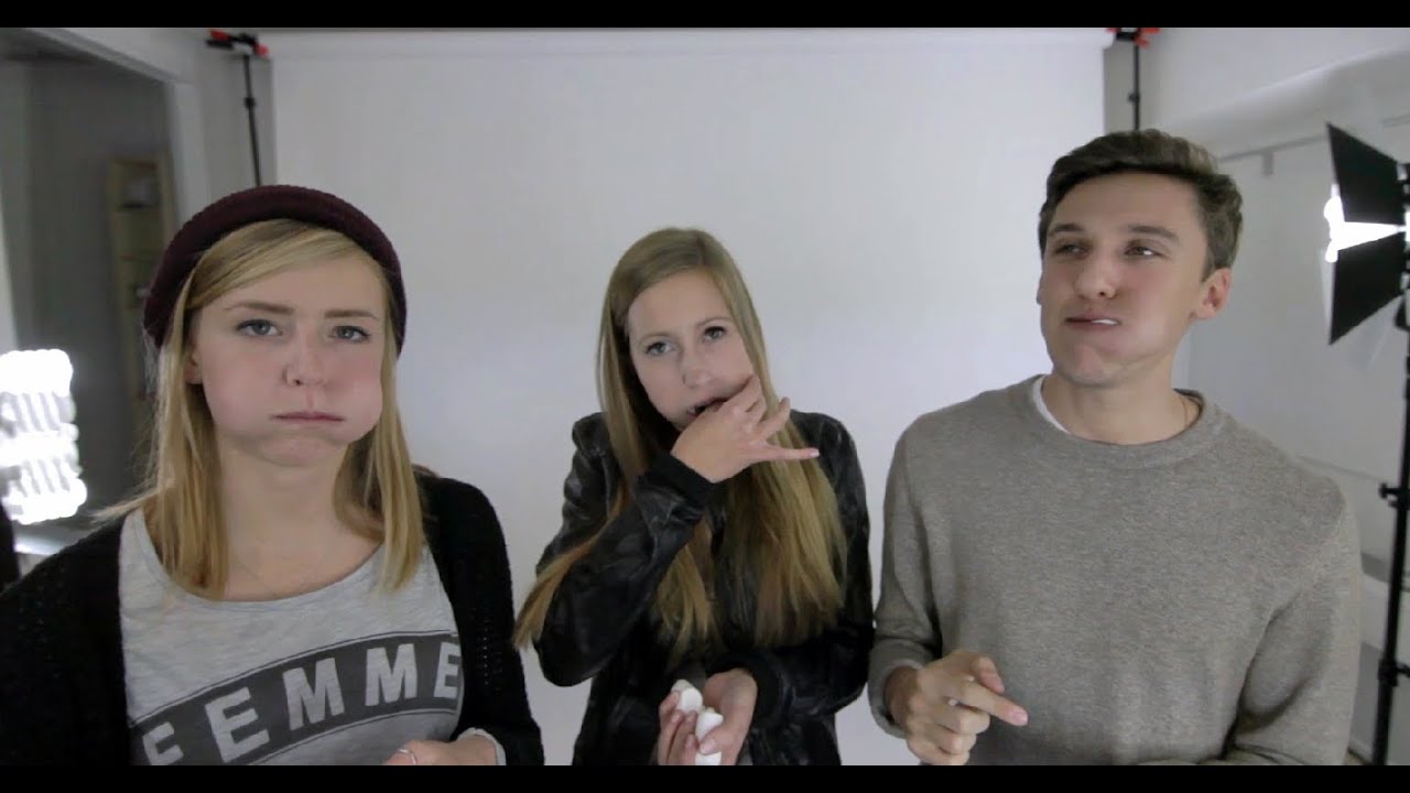 Chubby Bunny Challenge med Simon och Clara - Ella Grundel
