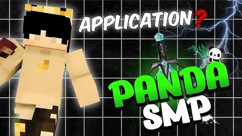 My Application For | Panda Smp @majnuplayz