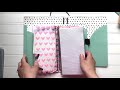 Walkthrough B5 Traveler’s Notebook + 6x8 Scrapbook Insert